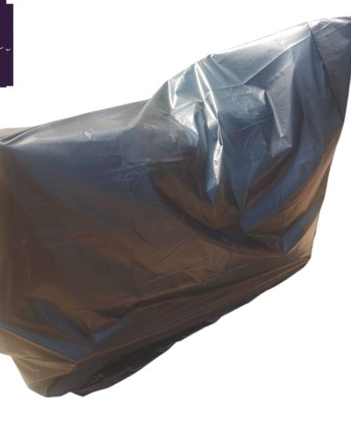 Jahangir Fabrics Premium Waterproof Bike Parking Cover – Universal Size (70cc–125cc)